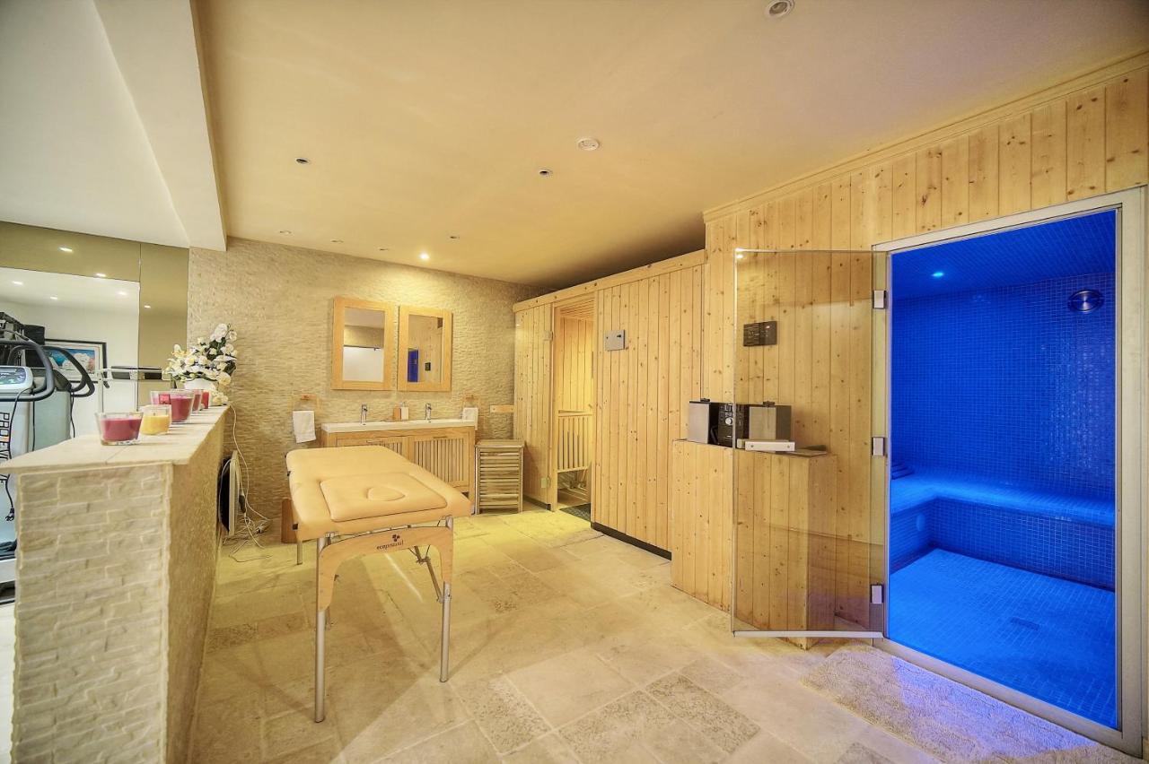 הוילה Propriete Prestige Mougins Cannes Hammam Sauna, Discotheque Salle De Cinema מראה חיצוני תמונה